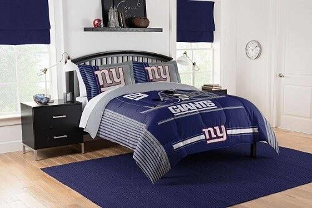 New York Giants NFL Northwest Safety Full/Queen Comforter Blue